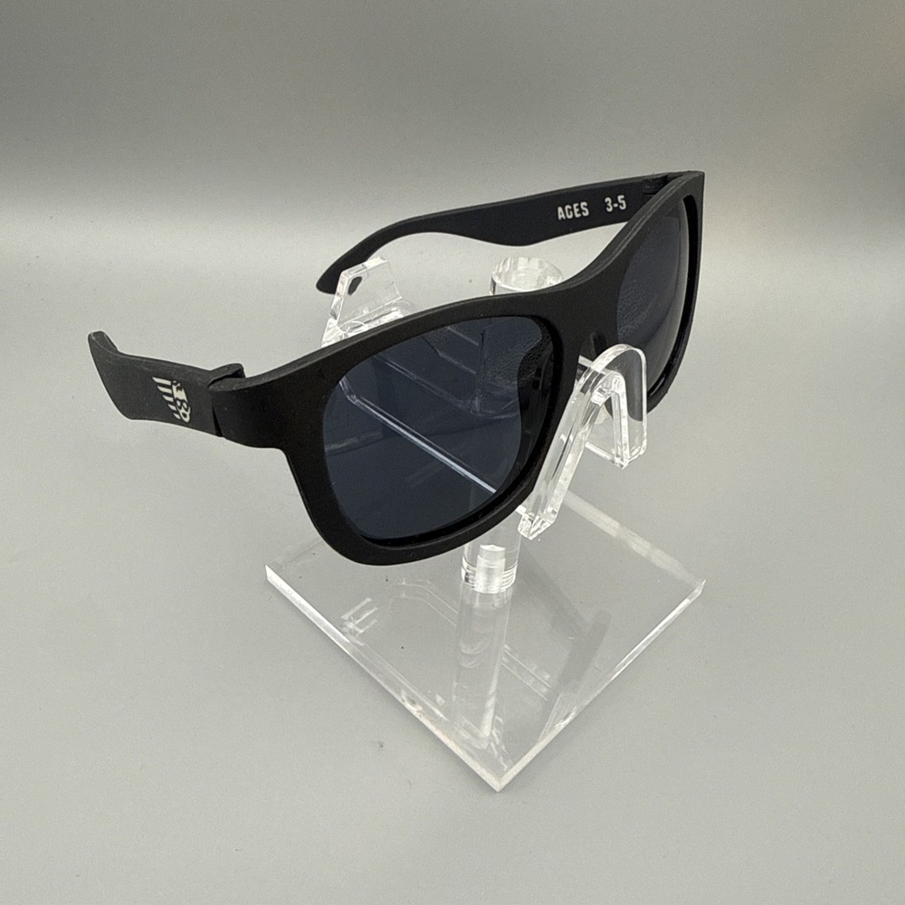 Babiators Original Black Ops Black Navigator Sunglasses Size 3-5 Years